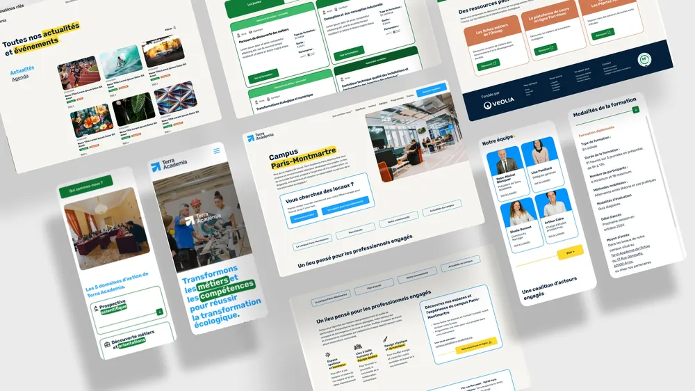 Aperçu du site Terra Academia