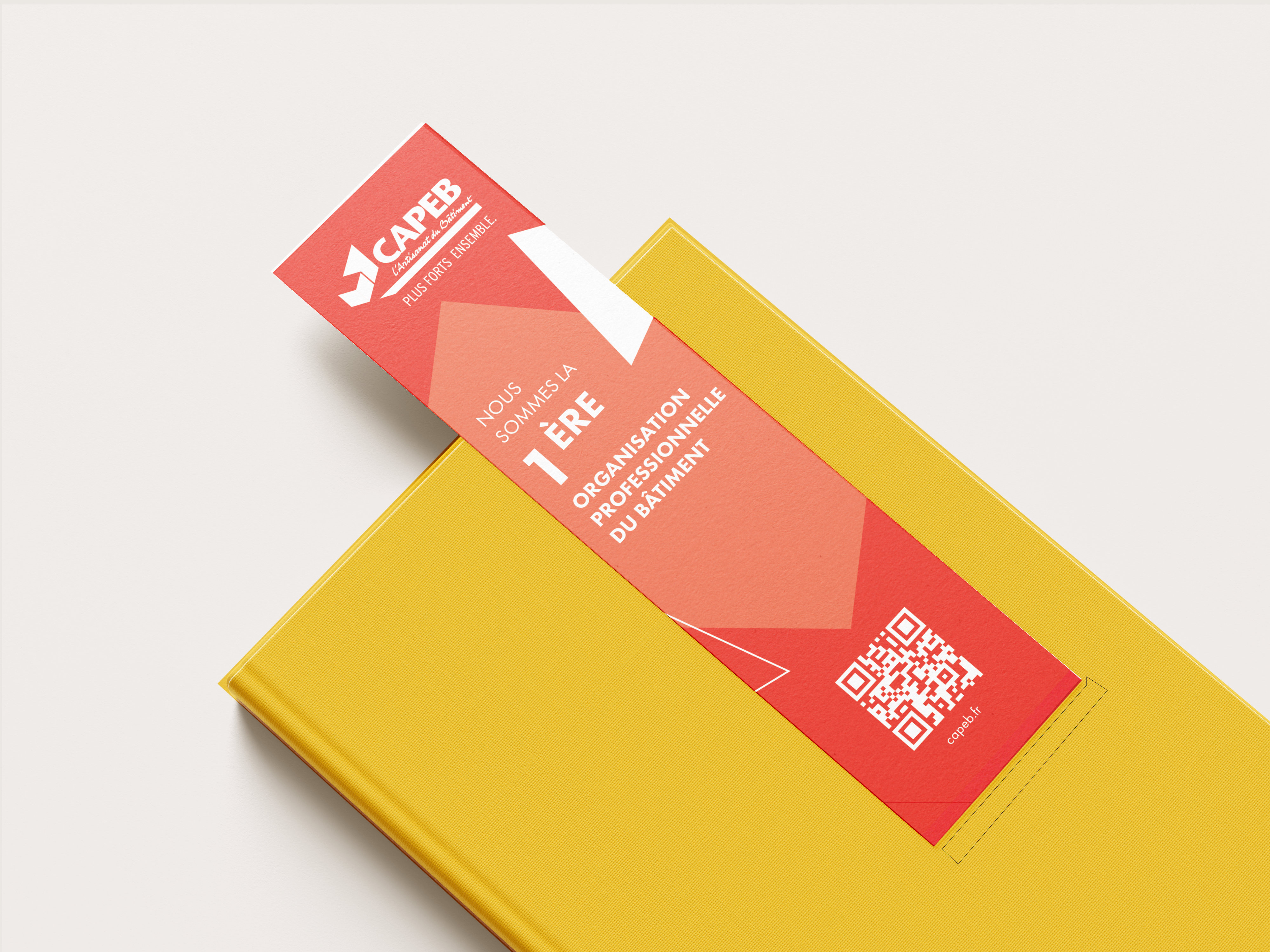 Couverture Marque-pages CAPEB